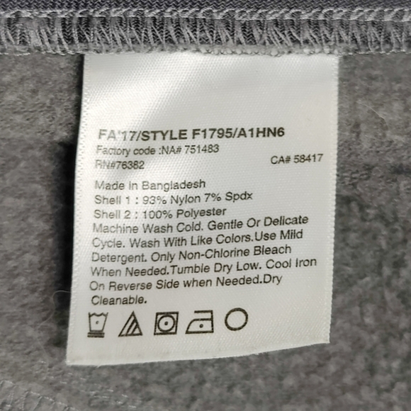 Timberland PRO Power Windproof Gray Softshell Jacket Men's Size medium Biker - Picture 11 of 13